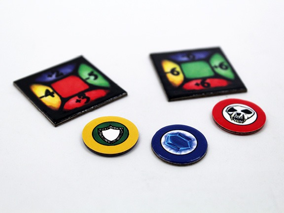 Custom tokens and mats