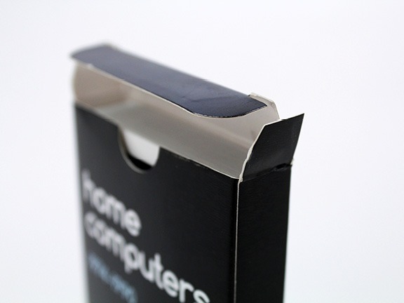 Card tuck box packaging