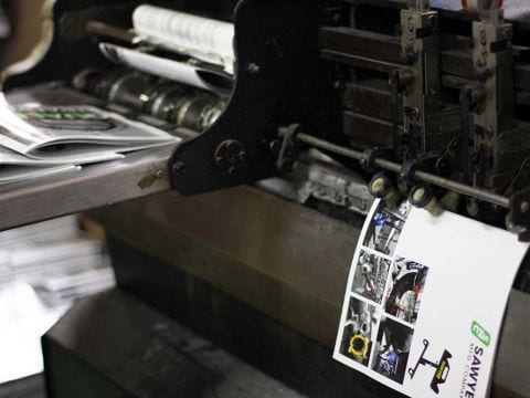 This article will teach you about the saddle-stitch binding process and how it impacts your printed project. Saddle stitching is definitely the simplest form of binding: two staples are inserted into the spine, holding all of the pages together. It’s...