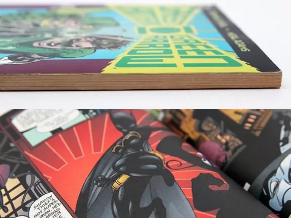 Vintage Trade Paperbacks Uncoated Specifications Based on Industry Standards