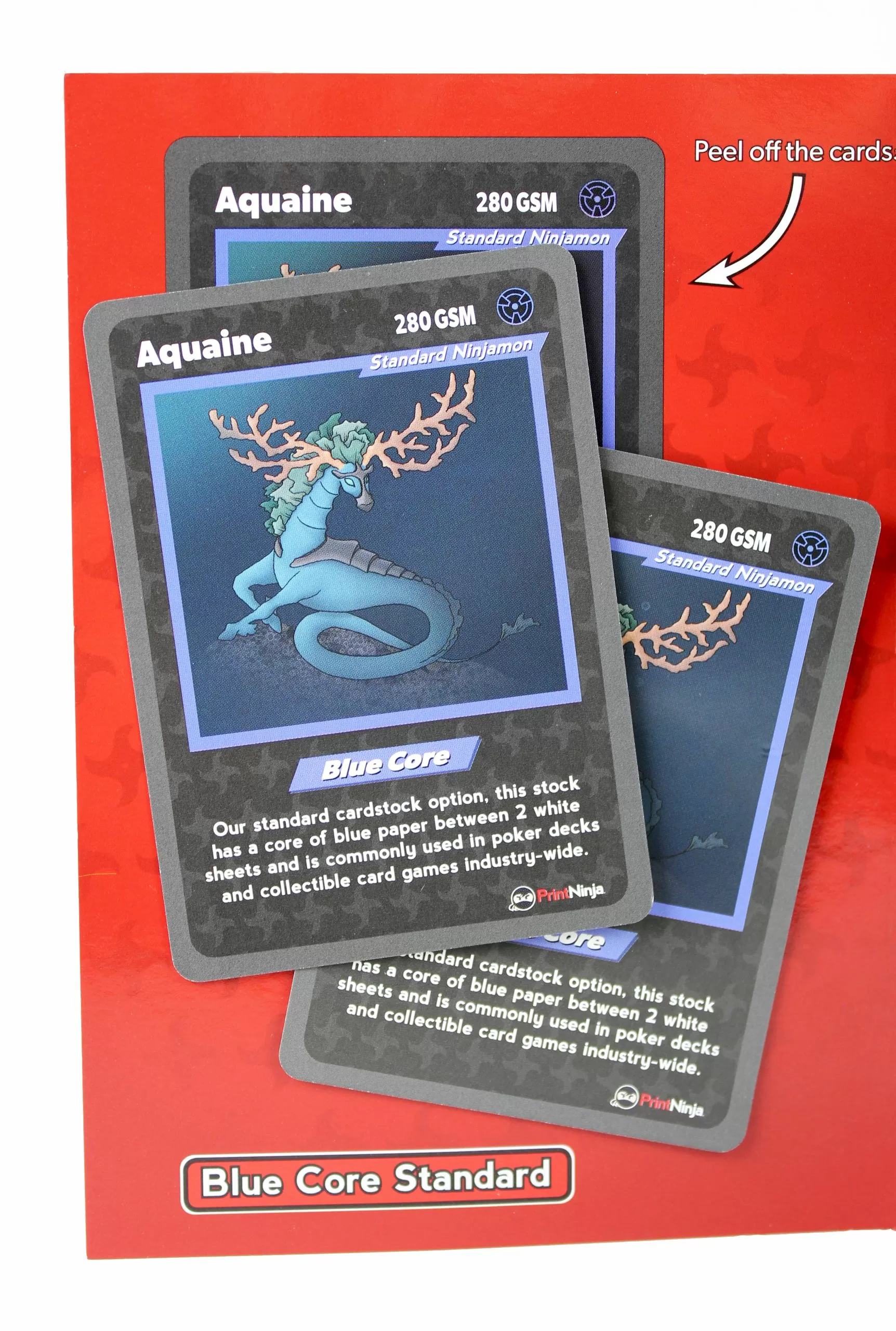 Blue Core Standard Cardstock | Most Popular Card Stock | PrintNinja