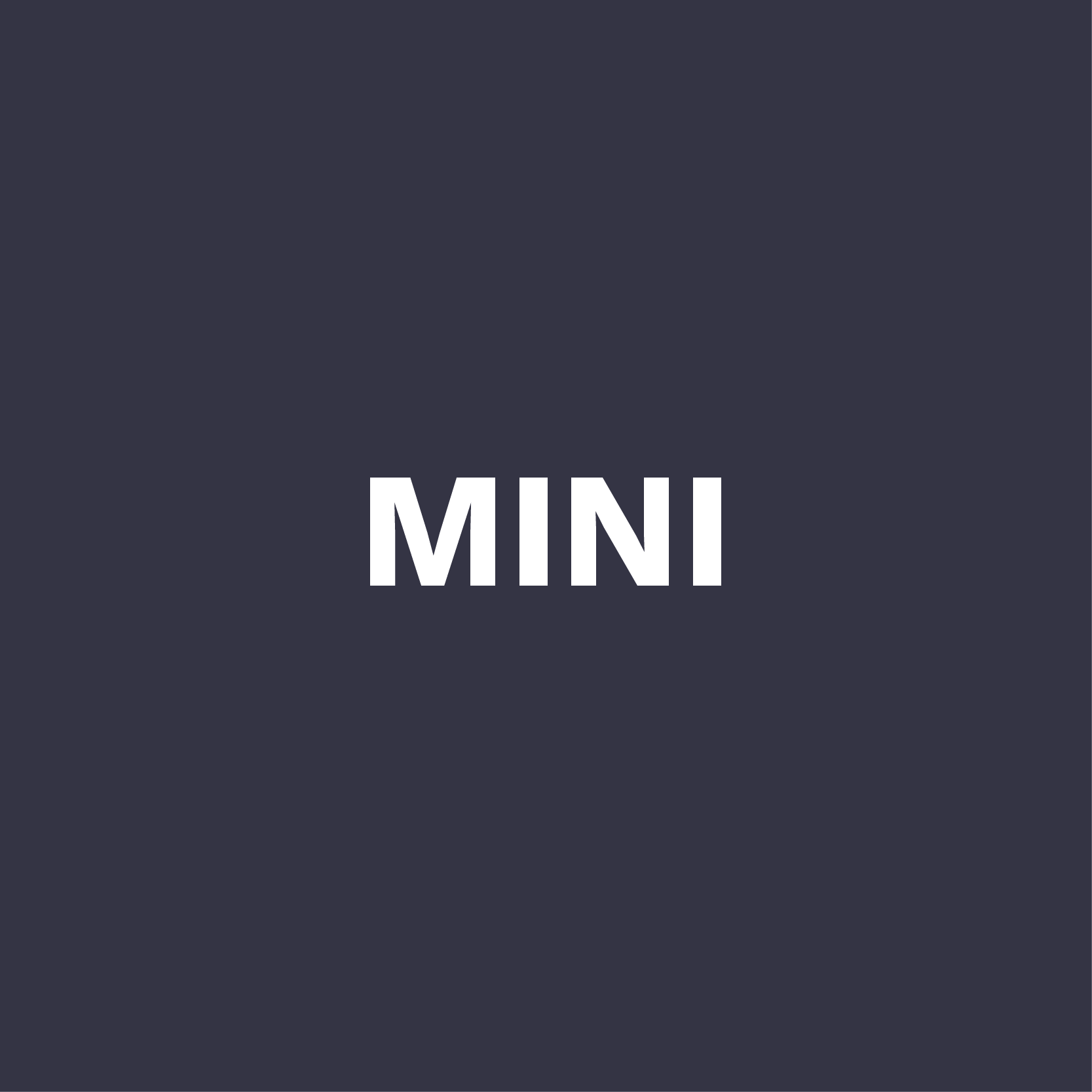 Mini: 1.65 x 2.5 