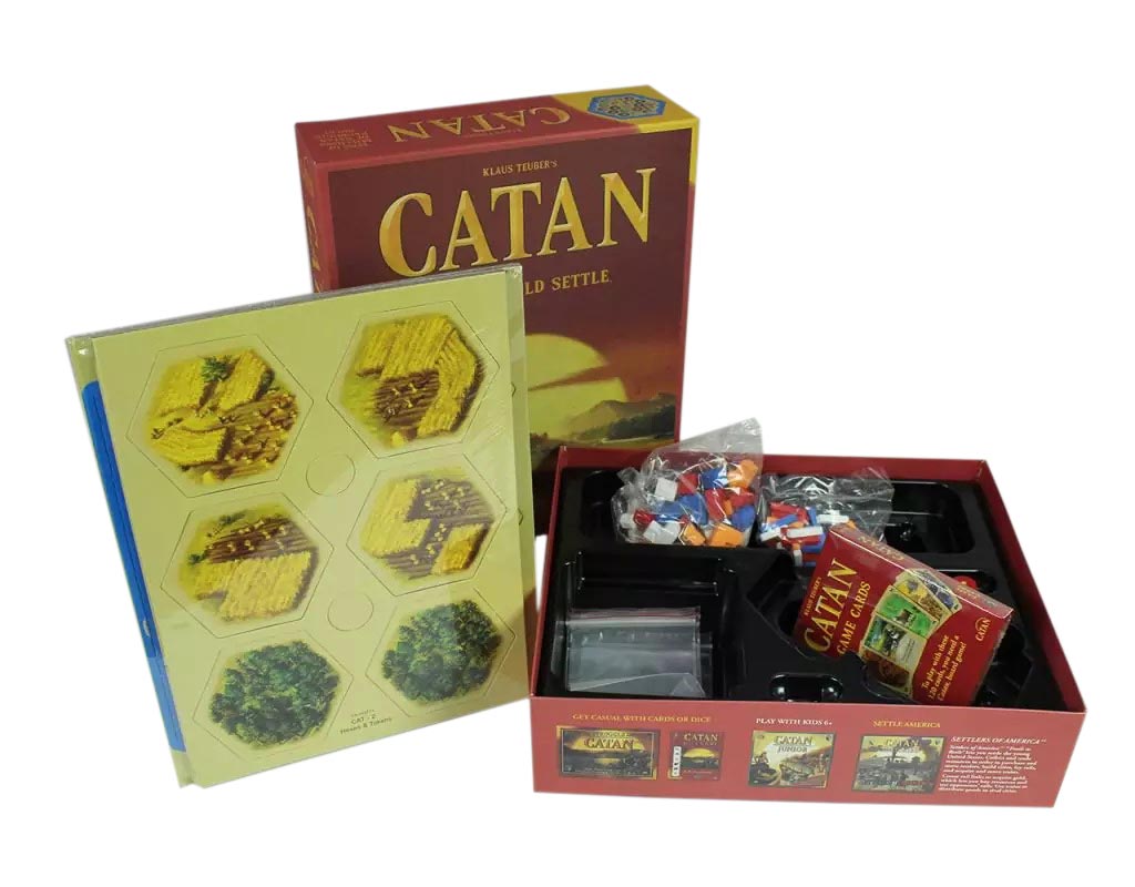 Catan out of box