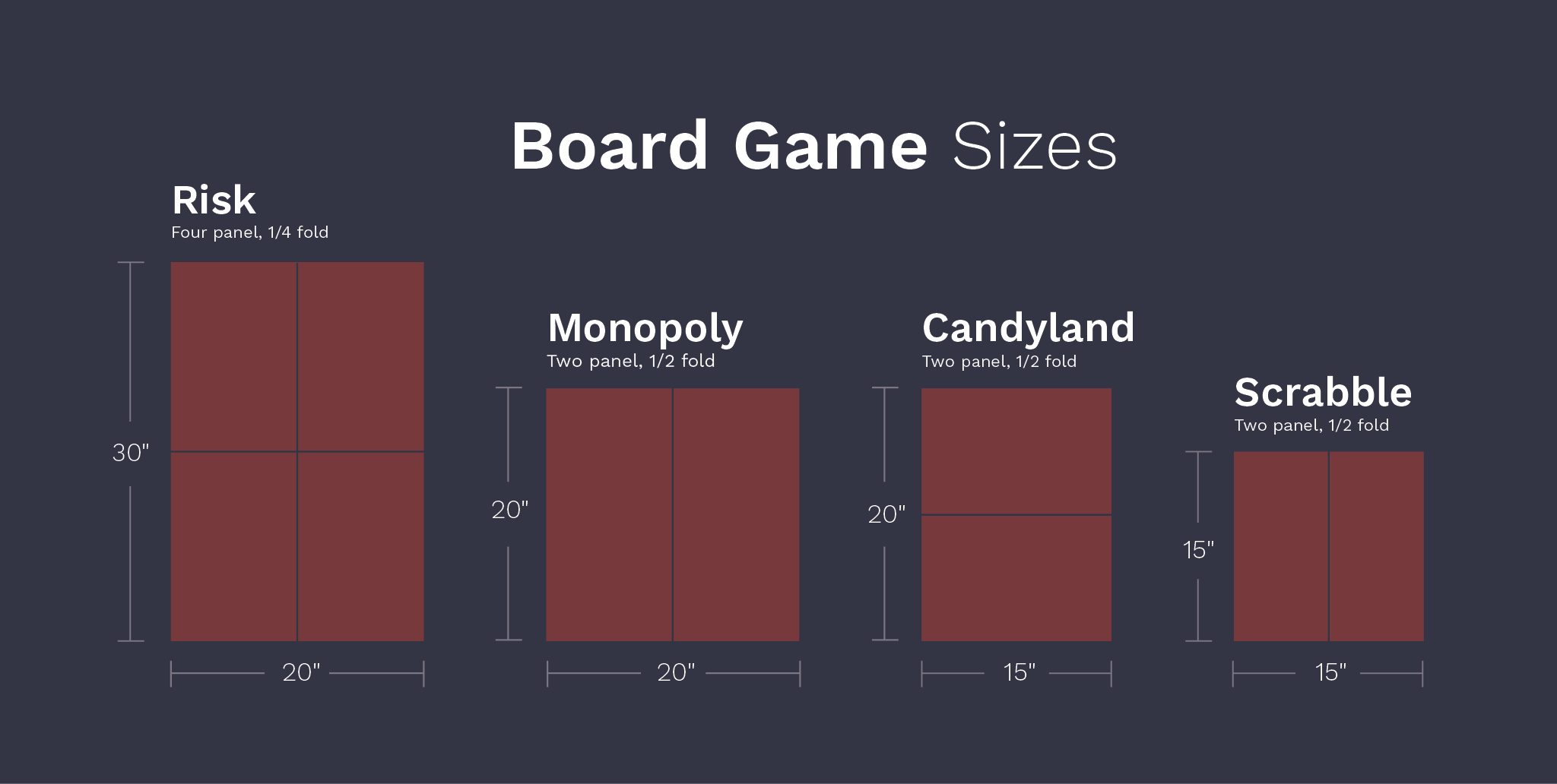 Board Game Szies