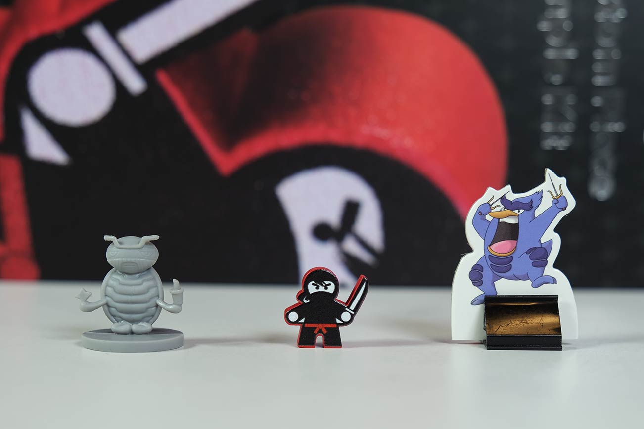 Custom miniature meeple and figures