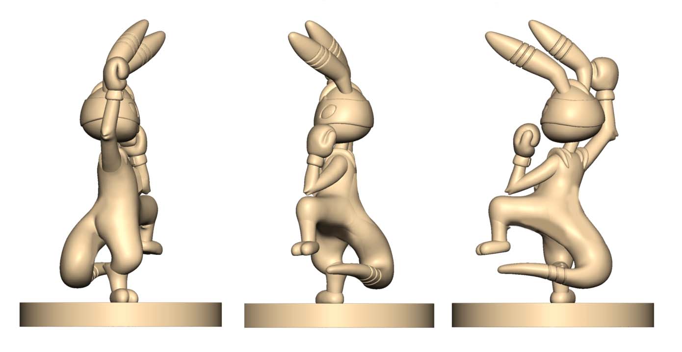 Bunny 3-D 