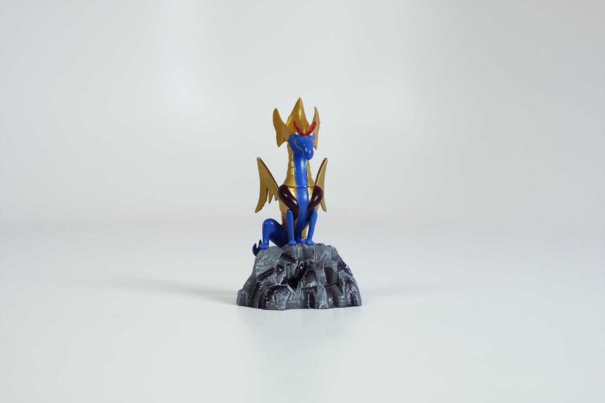 Swagerad the swag dragon, used to demonstrated custom miniatures painting