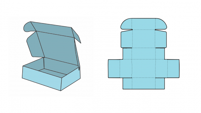 Mailer box geometry