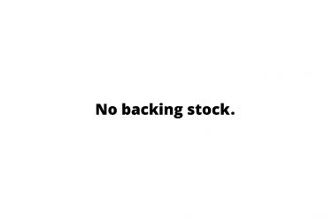 No backing stock option