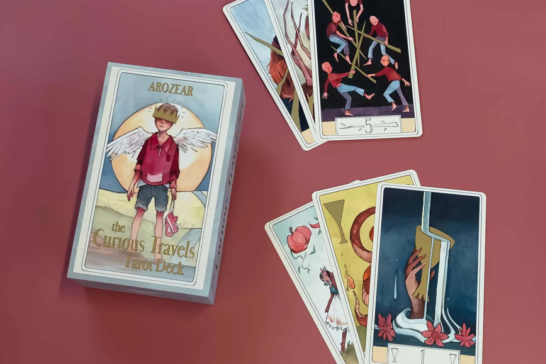 The Curious Travels Tarot Deck